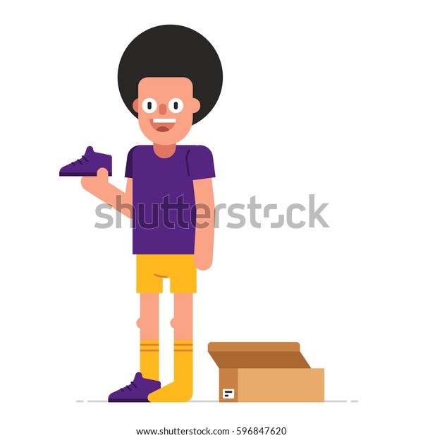 simple character shoes