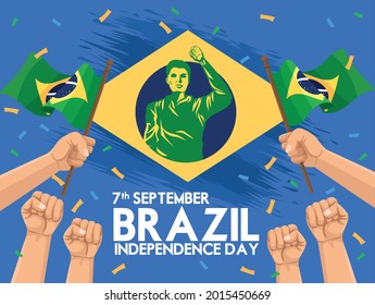 Happy Brazil Independence Day Card