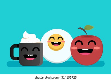 Happy breakfast