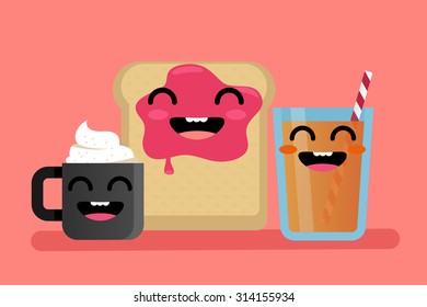 Happy breakfast