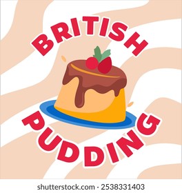 Happy British Pudding Day with delicious British Pudding