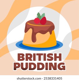 Happy British Pudding Day with delicious British Pudding