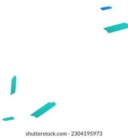 Happy Brush Fun Vector White Background. Carnaval Dust Postcard. Independence Smear Design. Rainbow Confetti Invitation Banner.