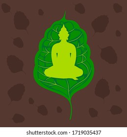 Happy Buddha Jayanti illustration in vector file