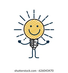 happy bulb light iocn