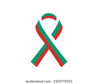 Happy Bulgaria Independence day, Bulgaria Independence day, Bulgaria, Bulgaria Ribbon Flag, 22nd September, 22 September, Independence, National Day, Ribbon, Flag Typographic Design Vector Editable 