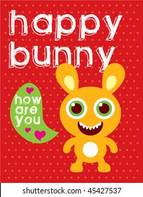 happy bunny