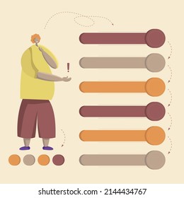 Happy business people celebrating income growth and financial success. Partners with stack of money. Colored flat vector illustration of successful investors isolated on white background