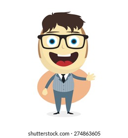 happy businessman