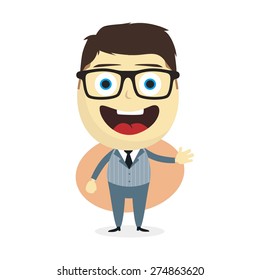 happy businessman