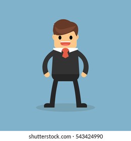 happy businessman