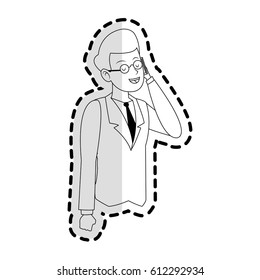 happy businessman icon image 