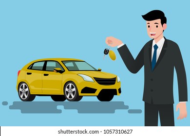 3,396 Car salesman Stock Vectors, Images & Vector Art | Shutterstock