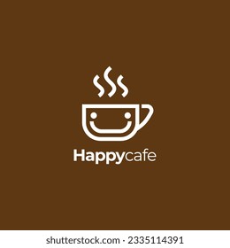 Logo e icono de Happy Café