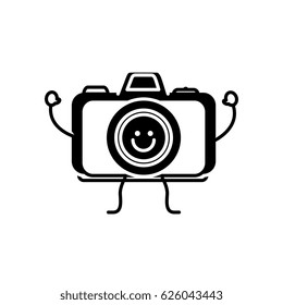 happy camera icon