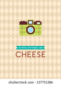 happy camera say cheese