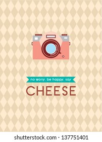 happy camera say cheese