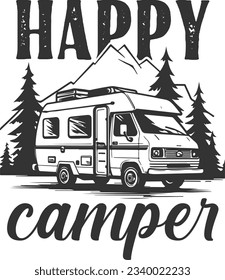 Happy Camper - Camping Design