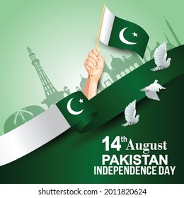 happy Canada dahappy independence day Pakistan. hands holding with Pakistan flag. vector illustration design.y. hands holding with Canada flag. vector illustration design.