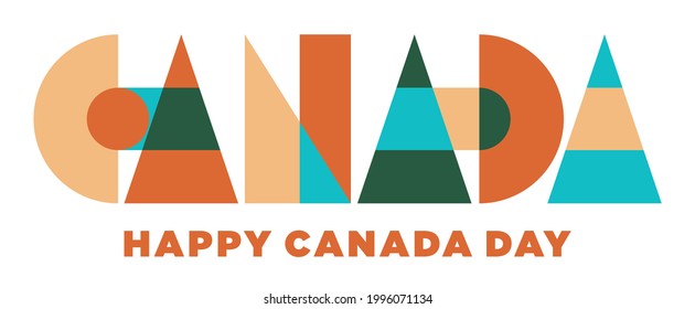 Happy Canada Day. 1st July. National Day of Canada. Vector Illustration. Banner and Greeting Design.