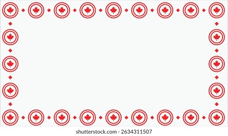 happy canada day background copy space area with maple leaf symbolizing patriotism. perfect for canadian holiday events and promoting national pride