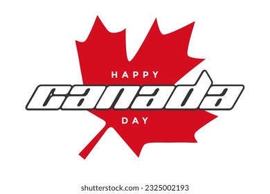 happy canada day, background template Holiday concept