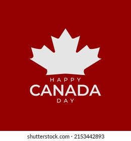 happy canada day background. vector file