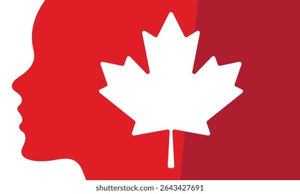 Happy Canada Day. National holiday, celebrated annual in July 1. Canadian flag. Maple leaf. Patriotic symbol and elements. Poster, card, banner and background. Vector illustration