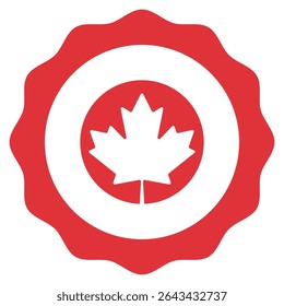 Happy Canada Day. National holiday, celebrated annual in July 1. Canadian flag. Maple leaf. Patriotic symbol and elements. Poster, card, banner and background. Vector illustration