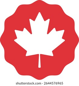Happy Canada Day. National holiday, celebrated annual in July 1. Canadian flag. Maple leaf. Patriotic symbol and elements. Poster, card, banner and background. Vector illustration