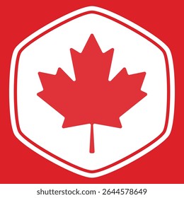Happy Canada Day. National holiday, celebrated annual in July 1. Canadian flag. Maple leaf. Patriotic symbol and elements. Poster, card, banner and background. Vector illustration