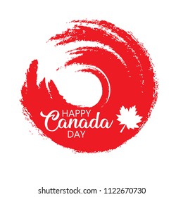  Happy Canada Day poster