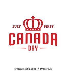 Happy Canada Day poster template