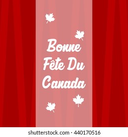 Happy Canada Day poster template