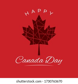 Happy Canada Day Social Media Post