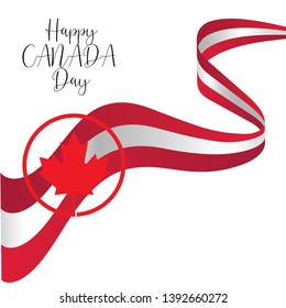 Happy canada day vector template - Vector