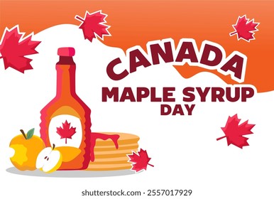 Happy Canada Maple Syrup Day with delicious maple syrup