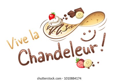 Happy Candlemas in French : Vive la Chandeleur 