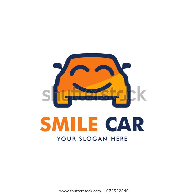 Happy Car Logo Design\
Vector