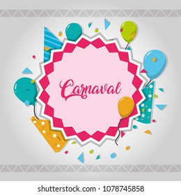 Happy carnaval card