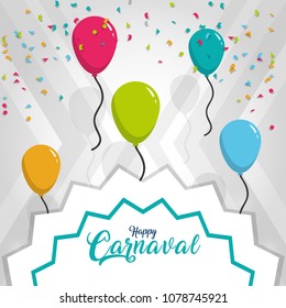 Happy carnaval card
