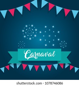 Happy carnaval card