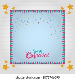 Happy carnaval card