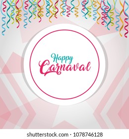 Happy carnaval card