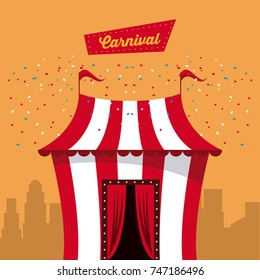 Happy carnival design