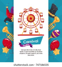 Happy carnival design