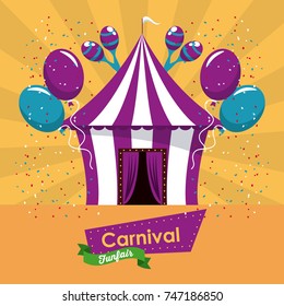 Happy carnival design