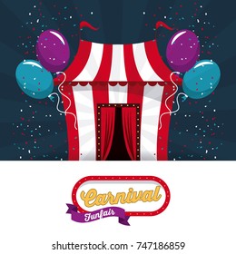 Happy carnival design