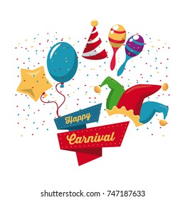 Happy carnival design