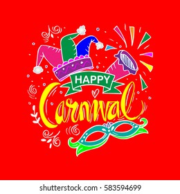 Happy Carnival Festive Concept 